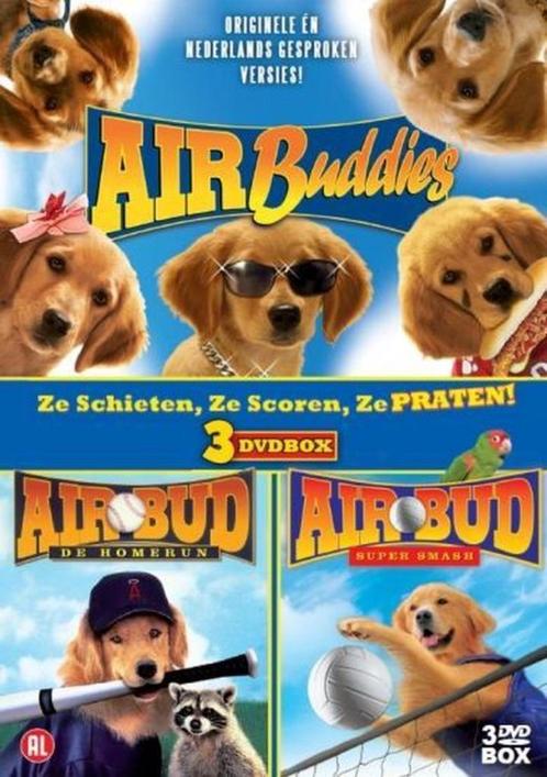 Air Buddies 3 dvd Box, Sealed Ned. Gesproken/Ondertitelt, Cd's en Dvd's, Dvd's | Kinderen en Jeugd, Nieuw in verpakking, Film