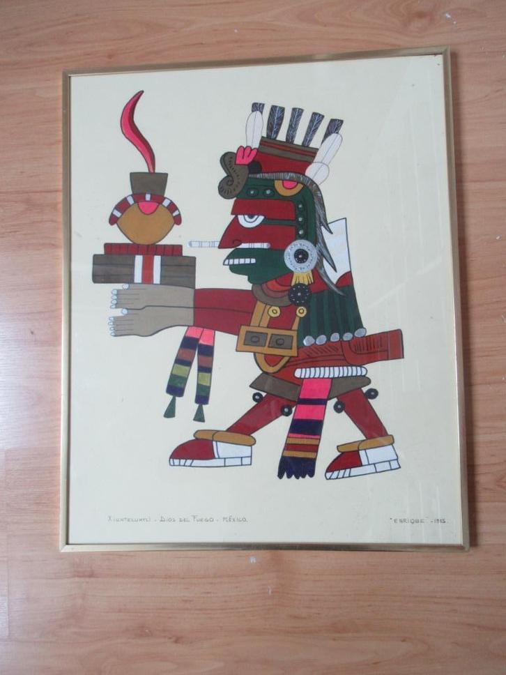 Tekening, Antiek en Kunst, Kunst | Tekeningen en Foto's, Ophalen