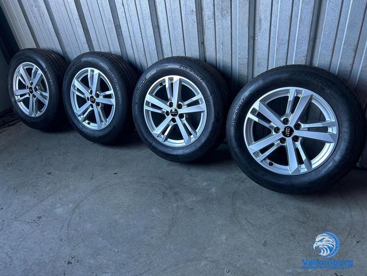 6mm! Originele Audi Q3 17 inch velgen 5x112 zomerbanden 215/, Auto-onderdelen, Banden en Velgen, Banden en Velgen, Winterbanden