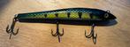 Musky Mania Burt jerkbait 9” in perch kleur, Ophalen of Verzenden, Zo goed als nieuw, Overige typen