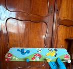 Oud houten kapstokje met vrolijke print, vintage, Kinderen en Baby's, Kinderkamer | Inrichting en Decoratie, Ophalen, Gebruikt