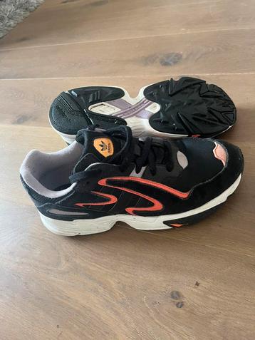 Adidas Temper Run zwart/oranje – 42 – gedragen maar netjes beschikbaar voor biedingen