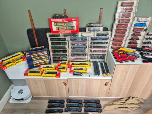 Verzameling Fleischmann modeltreinen, Hobby en Vrije tijd, Modeltreinen | H0, Gebruikt, Gelijkstroom, Fleischmann, Ophalen
