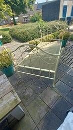 Zacht geel 1 persoons bed, Ophalen, 90 cm, Eenpersoons, 210 cm