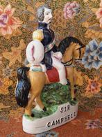 Mooi antiek beeld uit Engeland van Sir Campbell op paard., Ophalen of Verzenden