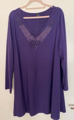 Yoek tuniek paars 46/48, Ophalen of Verzenden, Zo goed als nieuw, Paars, Blouse of Tuniek