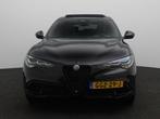 Alfa Romeo Stelvio 2.0 T GME AWD Veloce | 21'' Velgen | Navi, Auto's, Alfa Romeo, 12 maanden, 4 cilinders, 1655 kg, Zwart