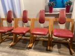 4x Stokke Pendulum Stoelen, Huis en Inrichting, Stoelen, Ophalen, Gebruikt, Vier, Rood