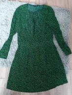 Silvercreek - appeltjes groene jurk - maat S, Kleding | Dames, Jurken, Silver Creek, Ophalen of Verzenden, Zo goed als nieuw, Knielengte