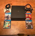 PlayStation 4 Pro + 4 Games + 2 Controllers, Spelcomputers en Games, Spelcomputers | Sony PlayStation 4, Met 2 controllers, Ophalen of Verzenden