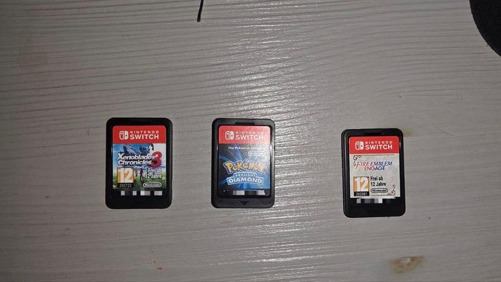 Switch games-Xenoblade 3, Pokémon Brilliant Diamond & FEE, Spelcomputers en Games, Games | Sony PlayStation Vita, Zo goed als nieuw