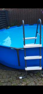 Zwembad incl alle toebehoren, Ophalen, Minder dan 80 cm, Rond, 300 cm of meer