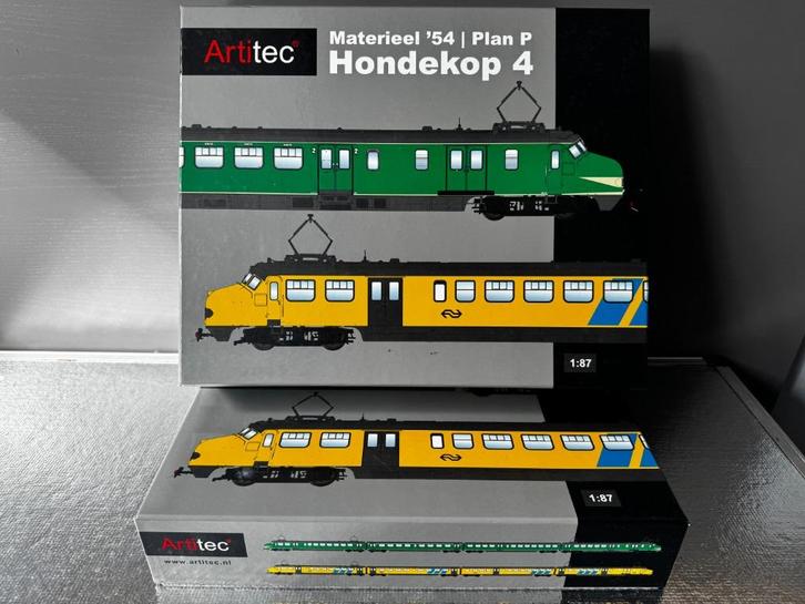 Artitec NS Hondekop4 764 Digitaal H0 24.401.01 (1/2), Hobby en Vrije tijd, Modeltreinen | H0, Zo goed als nieuw, Treinset, Gelijkstroom