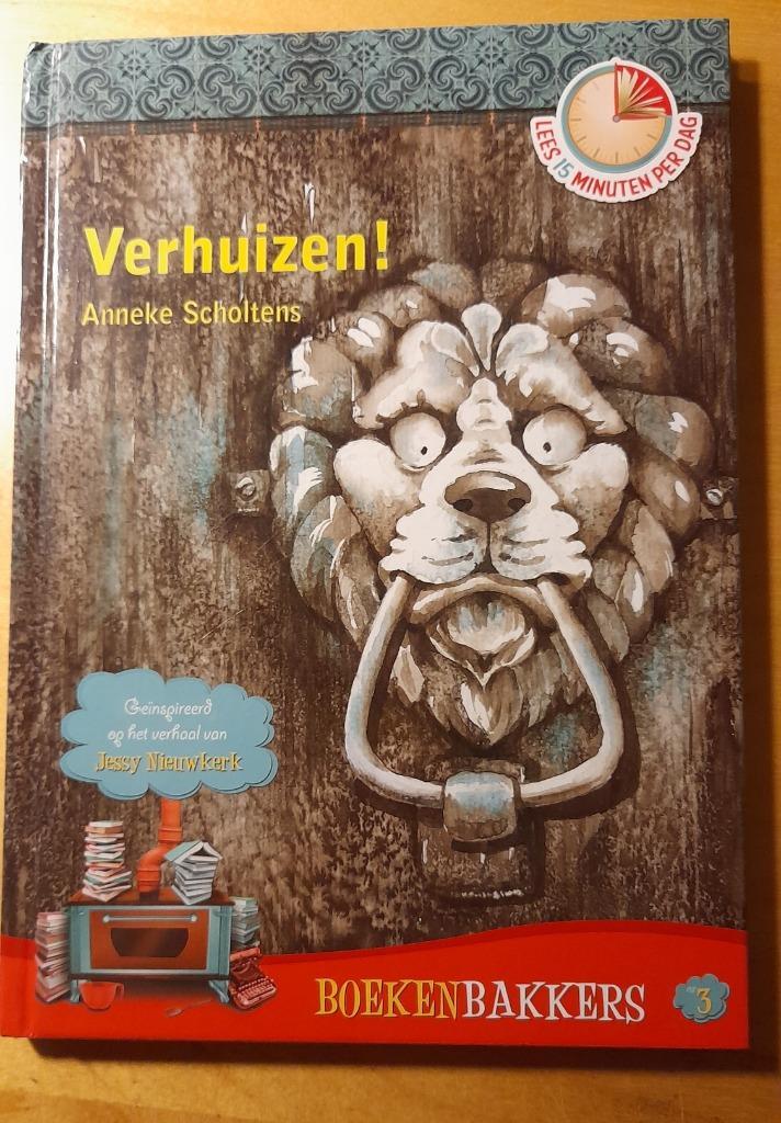 Anneke Scholtens - Verhuizen !, Boeken, Kinderboeken | Jeugd | onder 10 jaar, Gelezen, Fictie algemeen, Ophalen of Verzenden