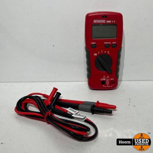 BENNING MM 1-1 Digitale Multimeter Compleet in Hoes, Verzamelen, Elektronische Apparatuur, Overige typen, Ophalen of Verzenden