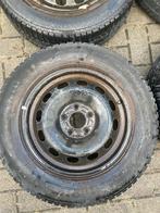 Winterbanden op stalen velgen volvo v40, v50, c30, Auto-onderdelen, Banden en Velgen, Ophalen, Gebruikt, 15 inch, Banden en Velgen