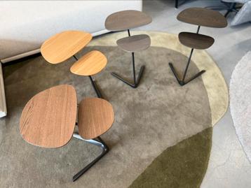 Nieuw Leolux Portello Bijzettafel Eiken Hout Design Tafel beschikbaar voor biedingen