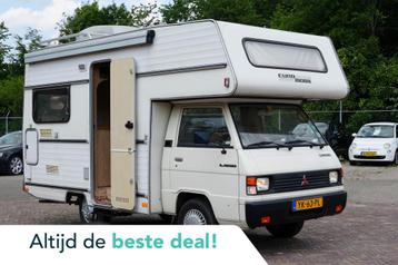 Mitsubishi L300 KAMPEERAUTO Eura Mobil | Luifel | Fietsdrage beschikbaar voor biedingen