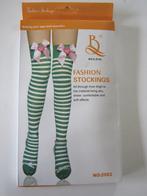 Carnaval dames kniekousen en 2 bijpassende Applicaties, Ophalen of Verzenden, Nieuw, Carnaval, Kleding