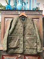 Another Label dames jas Drew mt. L, mosgroen met logoprint, Ophalen of Verzenden, Zo goed als nieuw