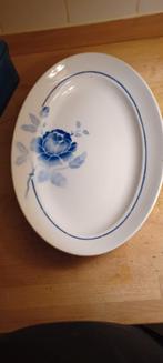 Brocante serveer/salade schaal, Antiek en Kunst, Antiek | Servies los, Ophalen of Verzenden