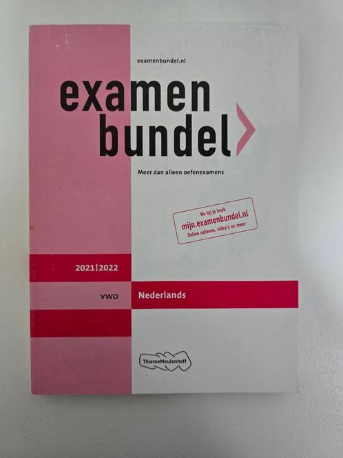 Examenbundel VWO Nederlands 2021 - 2022 | ISBN: 978900649152, Boeken, Schoolboeken, Nieuw, Nederlands, VWO, Ophalen of Verzenden