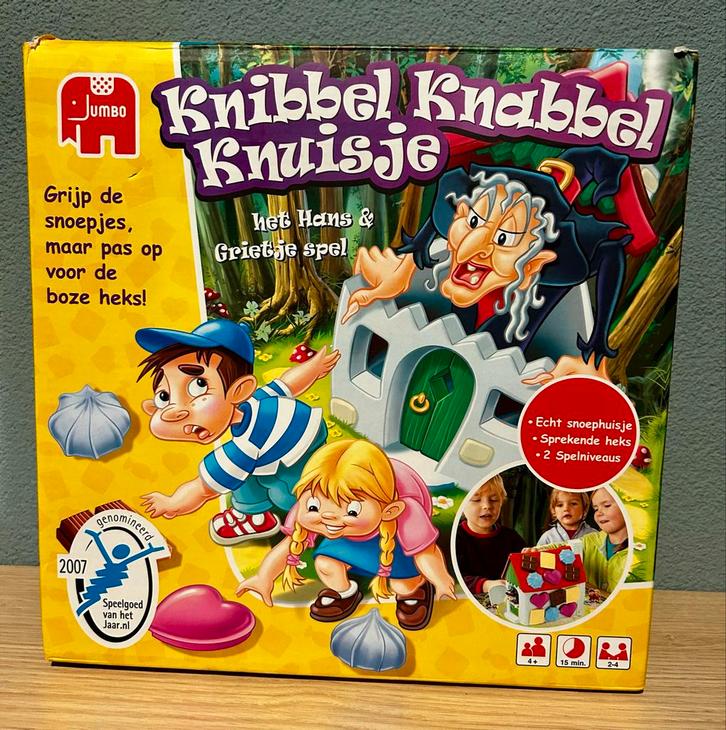 Knibbel knabbel knuisje spel, Hobby en Vrije tijd, Gezelschapsspellen | Bordspellen, Ophalen of Verzenden