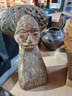 Houten Afrikaans Beeld Vrouw, Ophalen of Verzenden