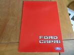 Folder Ford Capri 1981, incl. V6-motoren en S-uitvoering, Boeken, Auto's | Folders en Tijdschriften, Ford, Ophalen of Verzenden