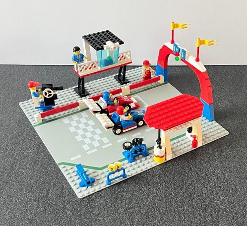 Lego Classic Town no. 6381: Motor Speedway, Kinderen en Baby's, Speelgoed | Duplo en Lego, Gebruikt, Lego, Complete set, Ophalen of Verzenden