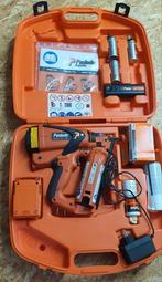 Paslode Impuls op gas. IMG F16. Zoom in voor gegevens!, Doe-het-zelf en Verbouw, Gereedschap | Handgereedschap, Ophalen, Gebruikt
