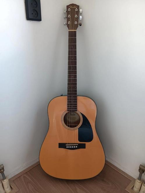 Fender CD-60 akoestische gitaar, Muziek en Instrumenten, Snaarinstrumenten | Gitaren | Akoestisch, Zo goed als nieuw, Western- of Steelstringgitaar