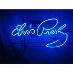 Elvis presley handtekening neon decoratie verlichting USA, Lichtbak of (neon) lamp, Ophalen of Verzenden, Zo goed als nieuw, Info@americansaleshop.nl