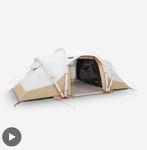 Opblaasbare tent 4 p Air Seconds 4.2 F&B met 2 cabines, Caravans en Kamperen, Tenten, Ophalen of Verzenden, Zo goed als nieuw
