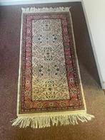 Perzisch tapijt - 150x73 cm - beige & oud roze - prima staat, Antiek en Kunst, Ophalen of Verzenden