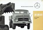 Folder Mercedes-Benz LK & LAK 322 (Duitse uitgave - 1962), Verzenden, Gelezen, Mercedes