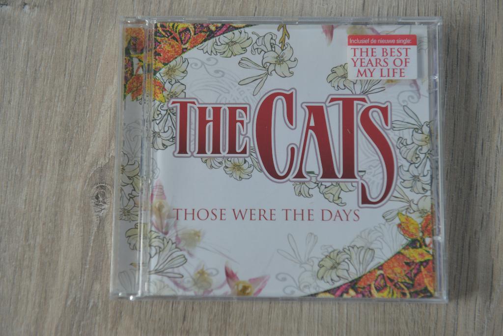 THE CATS === THOSE WERE THE DAYS inclusief de nieuwe single, Cd's en Dvd's, Verzenden, 1980 tot 2000, Zo goed als nieuw