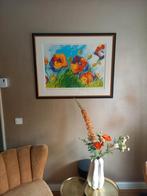Schilderij Bloemen van kunstenares Adry uit Heusden, Antiek en Kunst, Ophalen