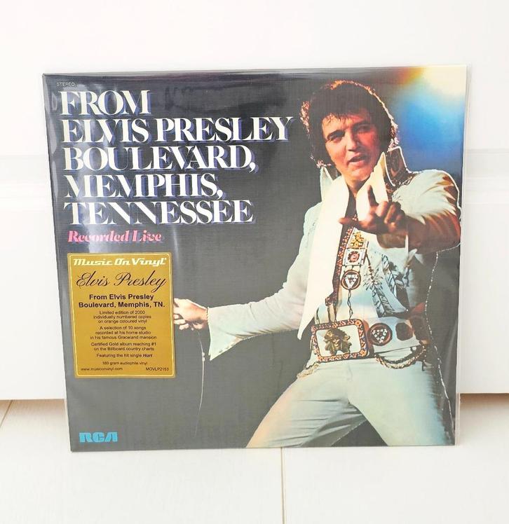 Elvis Presley-Elvis Boulevard (Orange Vinyl) Sealed, Cd's en Dvd's, Vinyl | Pop, Nieuw in verpakking, 1960 tot 1980, 12 inch, Verzenden