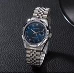 Horloge Mechanische Arabische cijfers, Sieraden, Tassen en Uiterlijk, Horloges | Heren, Overige merken, Staal, Staal, Polshorloge