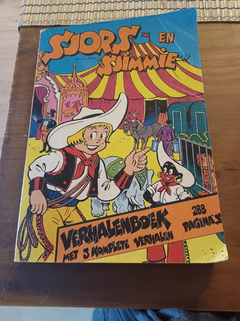 stripboek Sjors en Sjimmie, Ophalen of Verzenden, Gebruikt