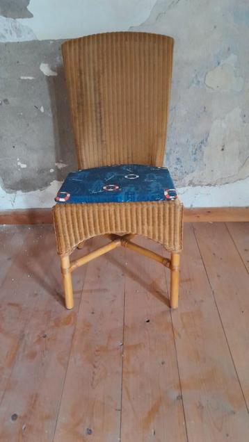 Rieten stoelen, 4 stuks, merk Lusty's  beschikbaar voor biedingen