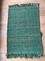 Groen jute vloerkleed 93 x 135 cm - kleed Dille en Kamille, Ophalen, Gebruikt, 100 tot 150 cm, 50 tot 100 cm