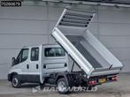 Iveco Daily 35C21 3 zijdige Kipper Dubbel Cabine 210PK 3.0L, Automaat, Stof, Euro 6, 4 cilinders