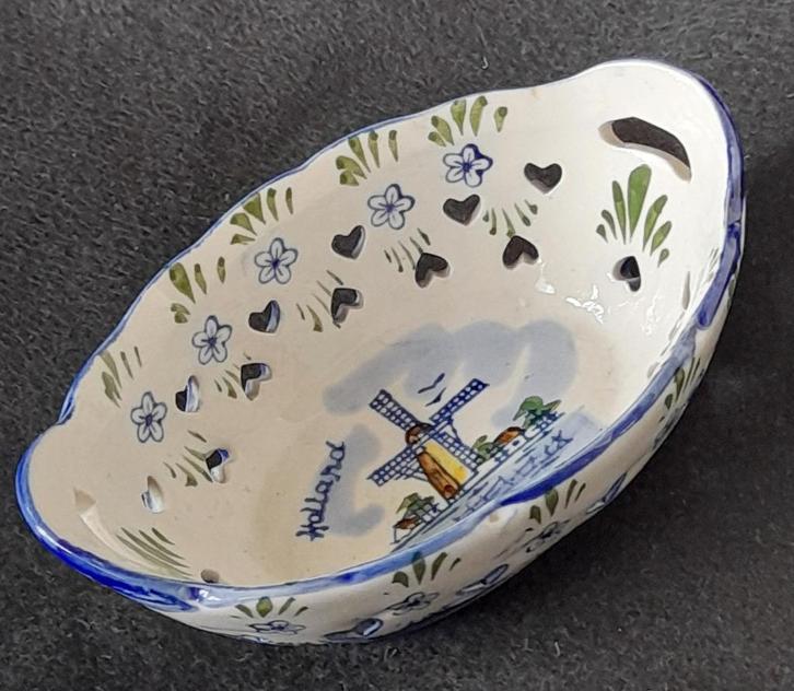 Delfts Blue Holland handpainted schaaltje, Antiek en Kunst, Curiosa en Brocante, Ophalen of Verzenden