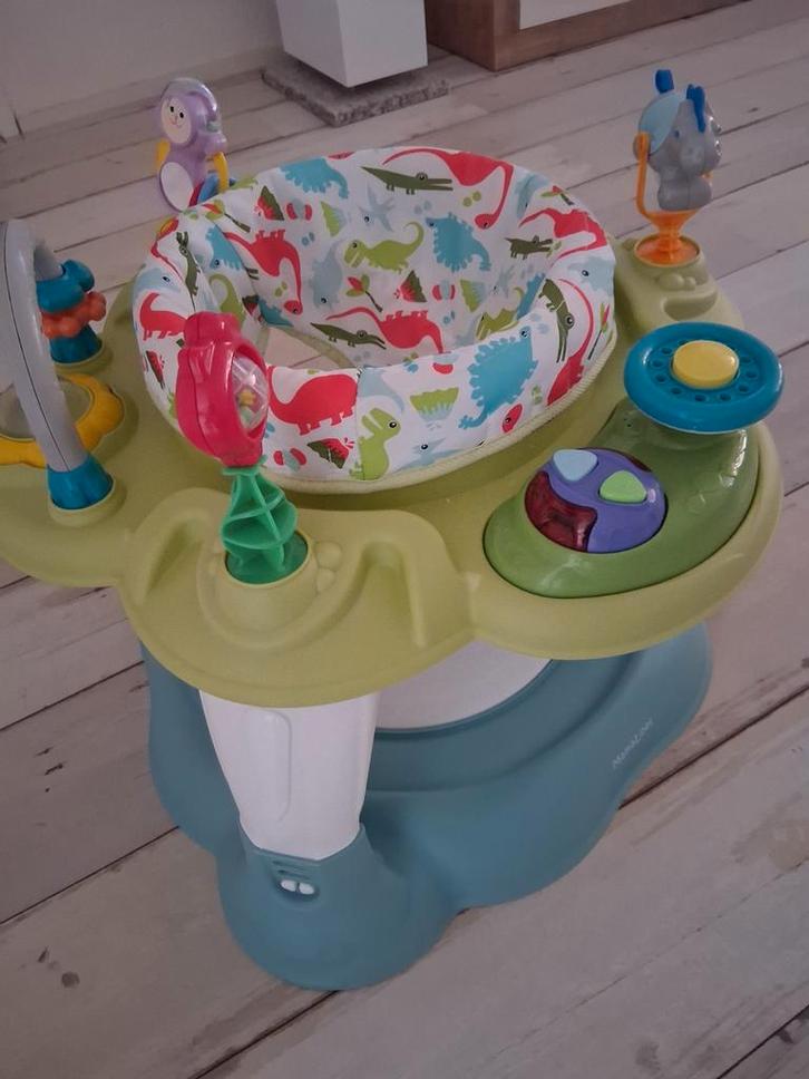 Baby Speeltafel/Bouncer, Kinderen en Baby's, Speelgoed | Babyspeelgoed, Gebruikt, Overige typen, Met geluid, Ophalen