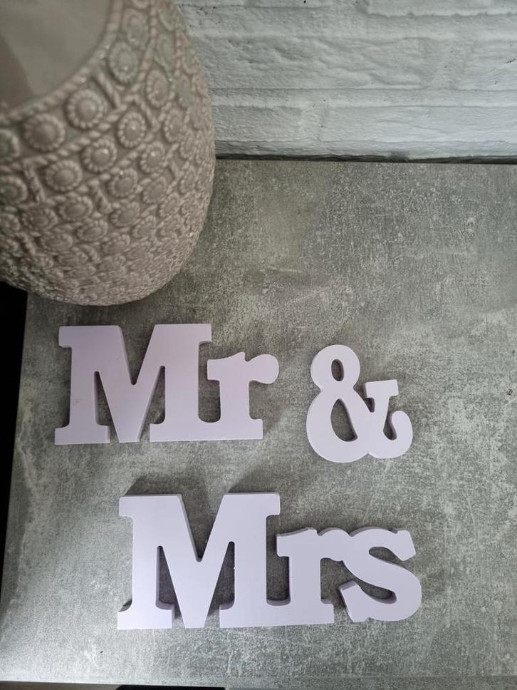 Bruiloft Decoratie - Diverse Items, Huis en Inrichting, Woonaccessoires | Wanddecoraties, Gebruikt, Ophalen of Verzenden