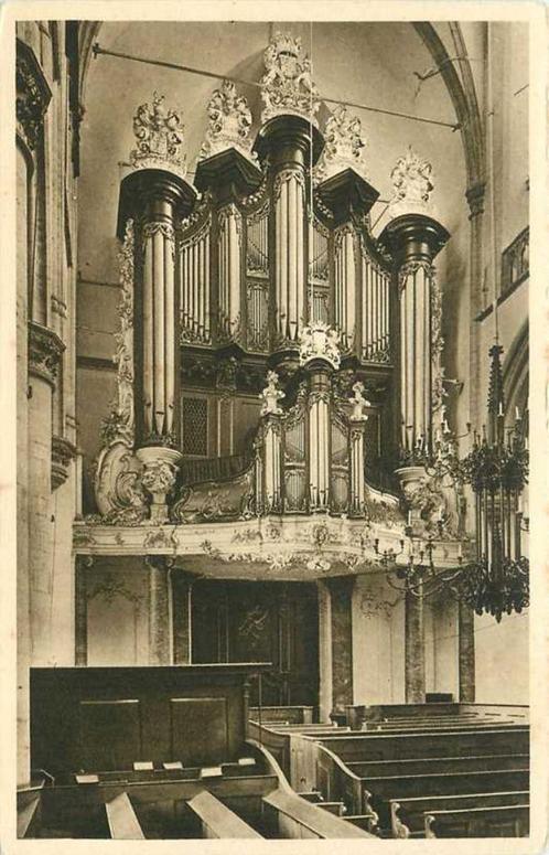 (380-892-017) Dordrecht Groote Kerk, Verzamelen, Ansichtkaarten | Nederland, Zuid-Holland, Verzenden