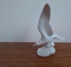 Wit porseleinen meeuw, vogel, Ophalen of Verzenden, Zo goed als nieuw, Beeldje of Figuurtje