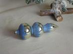 Oude lange zilveren pegel blauw gesuikerd, Diversen, Kerst, Ophalen of Verzenden, Gebruikt